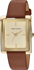 Anne Klein Women'S Leather Strap Watch Classic Elegant Quartz Movement Watch