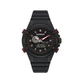 Black Resin Sport Watch