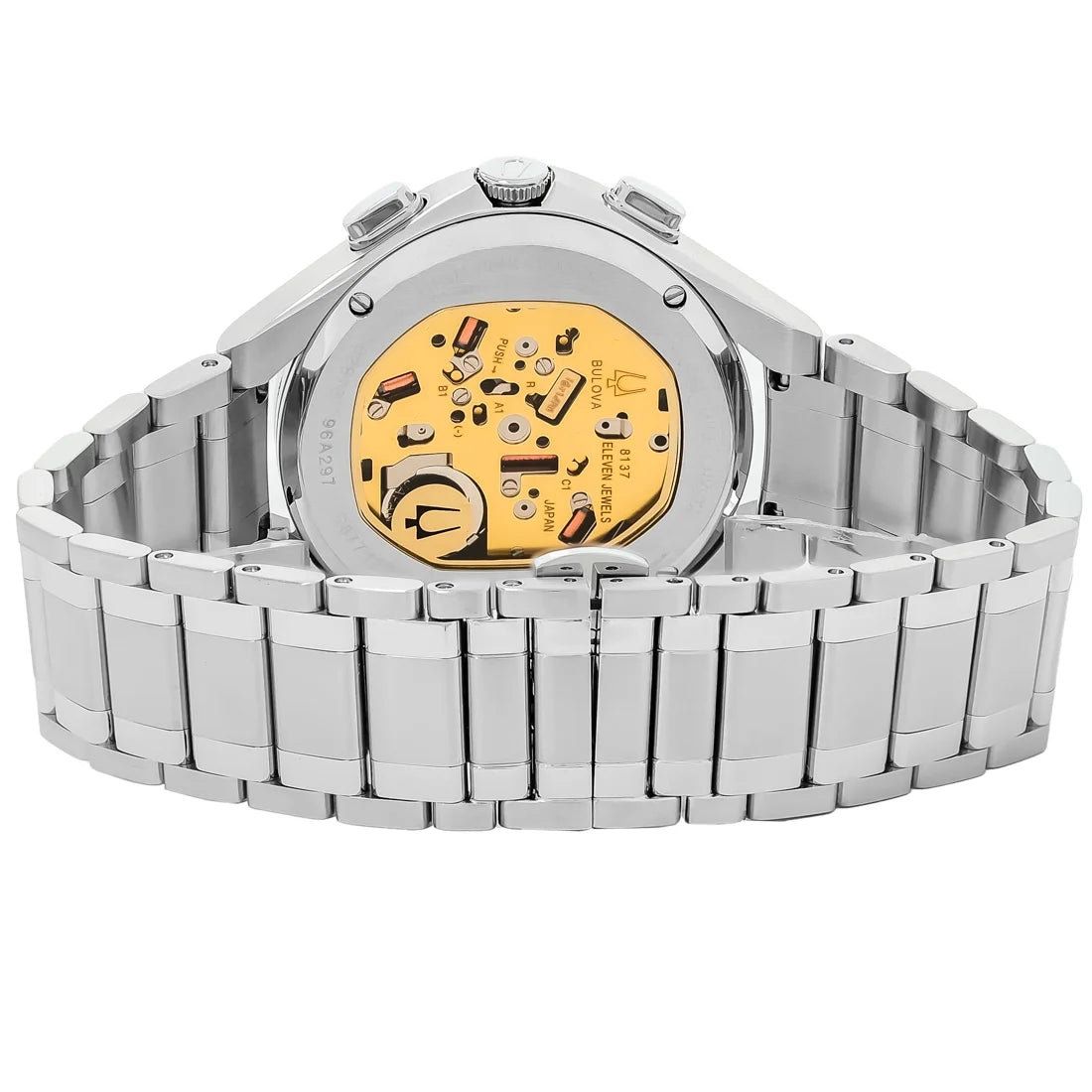 Curv Chronograph Quartz Green Dial Men'S Watch 96A297