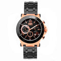 Black Stainless Steel Dress Watch