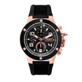 Black Rubber Sport Watch