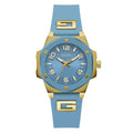 Blue Synthetic Bracelet Watch
