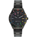 Black Stainless Steel Dress Watch