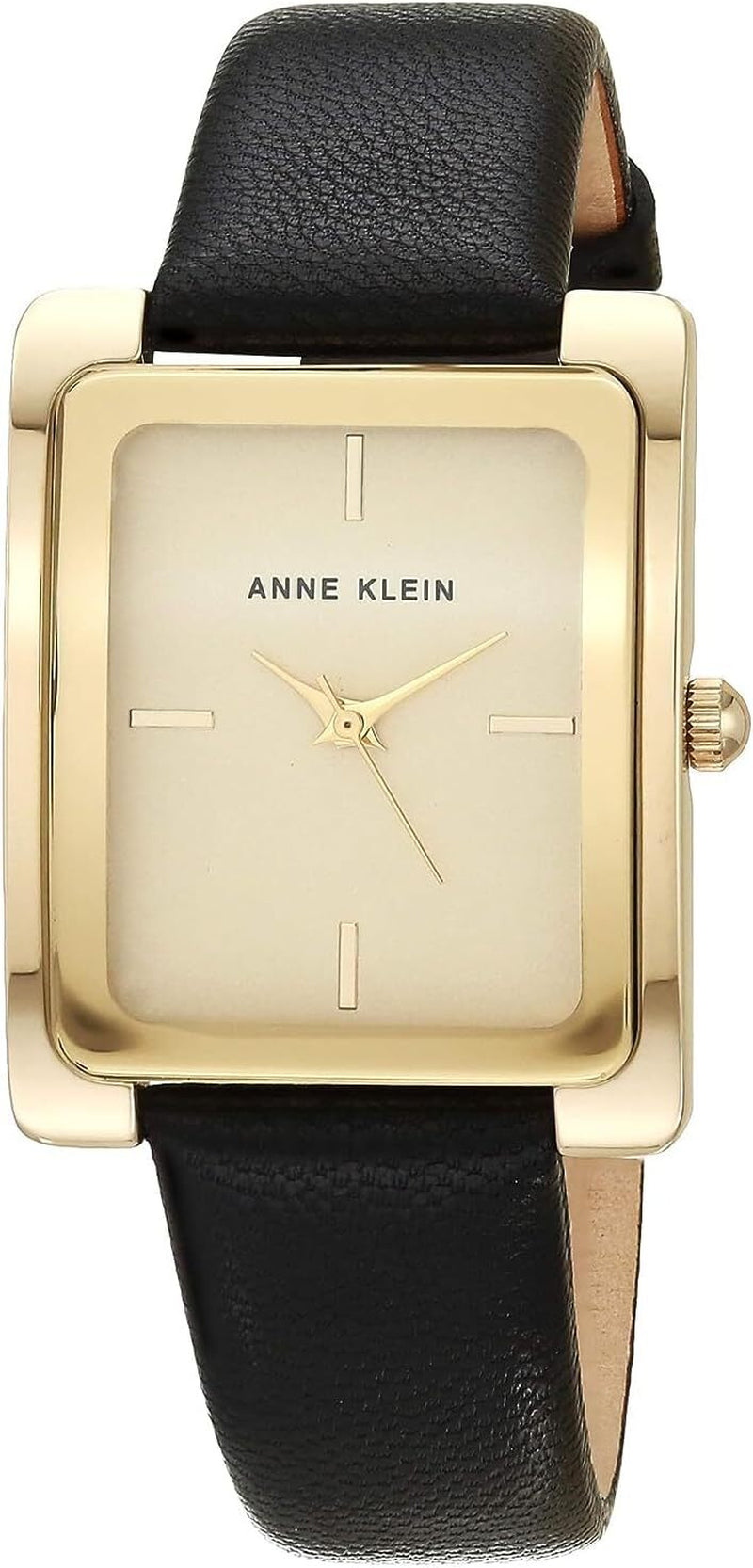 Anne Klein Women'S Leather Strap Watch Classic Elegant Quartz Movement Watch
