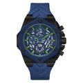 Blue Synthetic Sport Watch