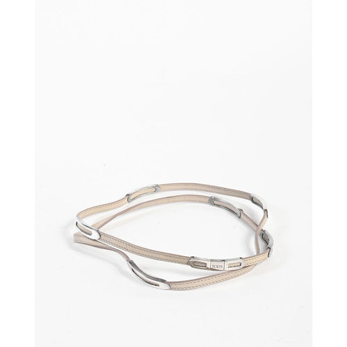 Beige Leather Bracelet