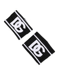 Black White DG Logo Cotton 1 Pair One Wristband