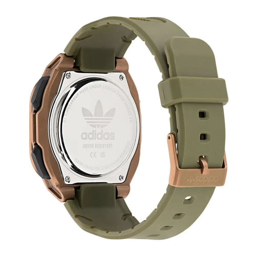 Bicolor Synthetic Sport Watch
