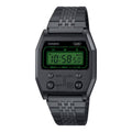 Black Stainless Steel Digital Watch