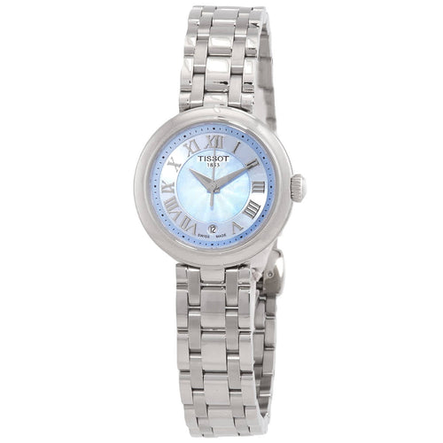 Bellissima Small Lady Quartz Blue Mother of Pearl Dial Watch T1260101113300