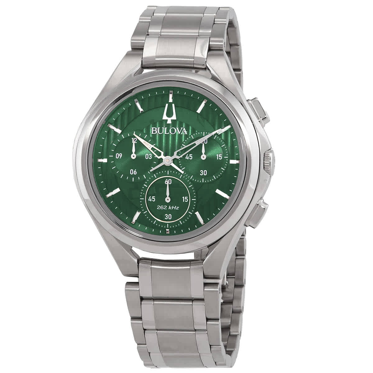 Curv Chronograph Quartz Green Dial Men'S Watch 96A297